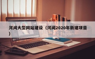 射阳河间大型网站建设（河间2020年新建项目）